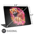Red Panda with Flowers by Sheena Pike Universal Laptop 11in (8.8 x 6.2in) Skin